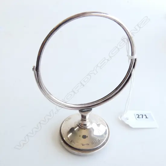 ST. SILVER SWIVEL FRAME ASPREY OF LONDON 1934 H.115mm