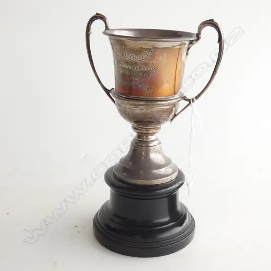 STG SILVER TROPHY CUP ON STAND B'HAM 1928