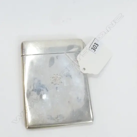 SILVER CARD CASE by DEAKIN & FRANCIS, B'HAM 1946. 74gm