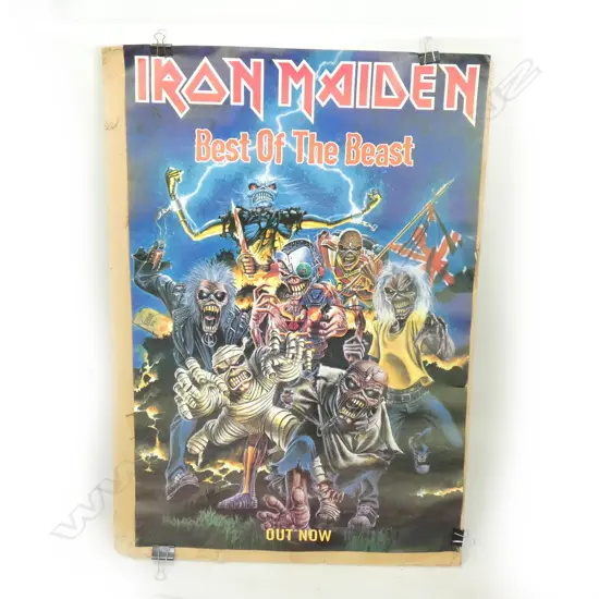 IRON MADIEN BEST OF THE BEAST PROMOTIONAL POSTER W 600 MM