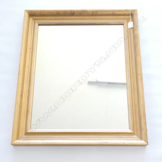 GILT FRAMED MIRROR 555 X 660MM