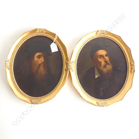 PR 19THC PORTRAITS BEARDED GENTS