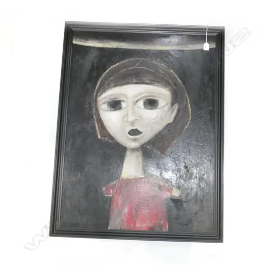 Annette Isbey oil on board 98cmx76cm