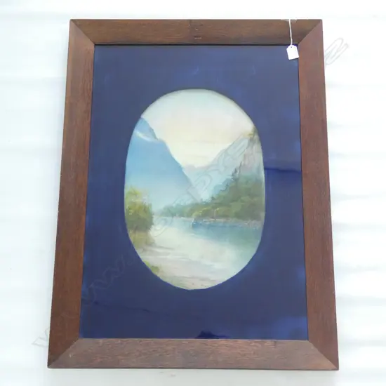 PAINTING  'ARTHUR RIVER TAIMANIA' BY R NASH - 300 X 460MMMM