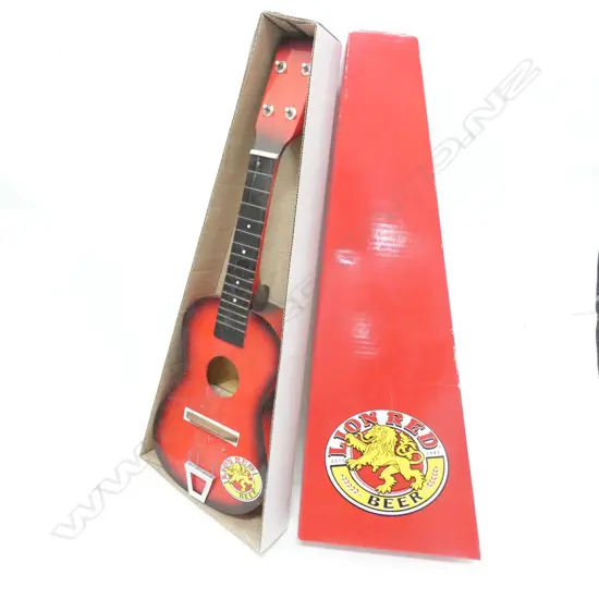 LION RED BRANDED BOXED UKULELE L570 MM