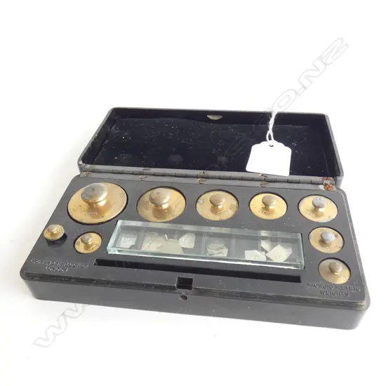 GRIFFIN AND TAYLOR BOXED WEIGHTS L 150 MM