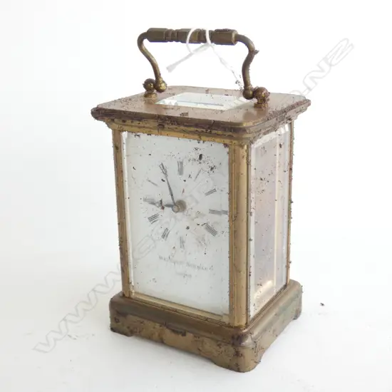 (20004) MATTHEW NORMAN (LONDON) BRASS CARRIAGE CLOCK ...