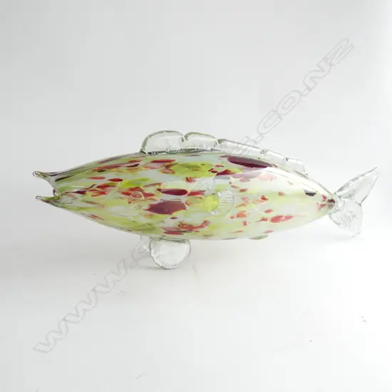 LARGE GREEN MURANO FISH L.490mm
