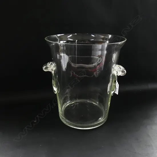 GLASS CHAMPAGNE BUCKET H.215mm...