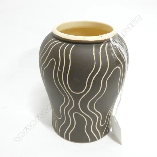 A Crown Lynn Bohemia ware vase