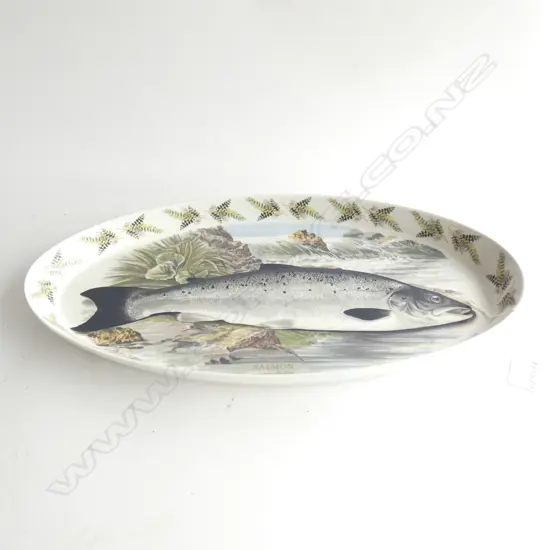 PORTMEIRION SALMON SERVING DISH L.495mm