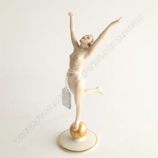 HUTSCHENREUTHER NUDE FEMALE FIGURINE H.215mm...
