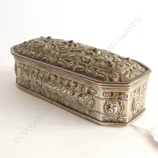 ORIENTAL SILVER BOX L.110mm
