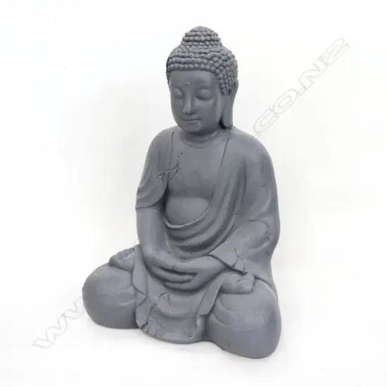 ORIENTAL OUTDOOR GARDEN BUDDHA STATUE H 450MM