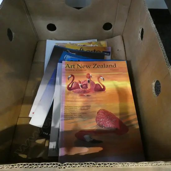 ASST. ART MAGAZINES; ART NZ, CRAFT ARTS INTERNATIONAL ETC