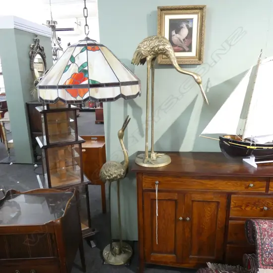 PR HEAVY BRASS CRANES H.1255mm