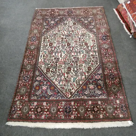 HAND KNOTTED IRANIAN RUG 2100 X 1400 MM