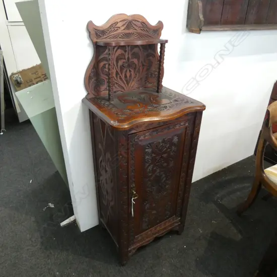 KAURI CHIP CARVED CUPBOARD H 1280 MM