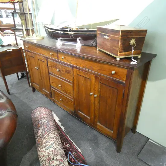 BOYCE & SONS OAK 'PROVIDENCE' SIDEBOARD 1800 x 400 x 910mm