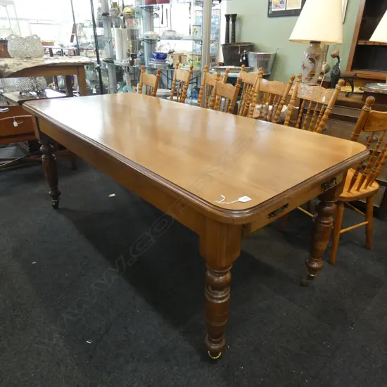 KAURI DINING TABLE DRAWER TO ONE END 880 X 1940 X 810mm