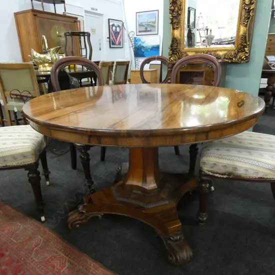 REGENCY TILT TOP DINING TABLE 1150 x 740mm