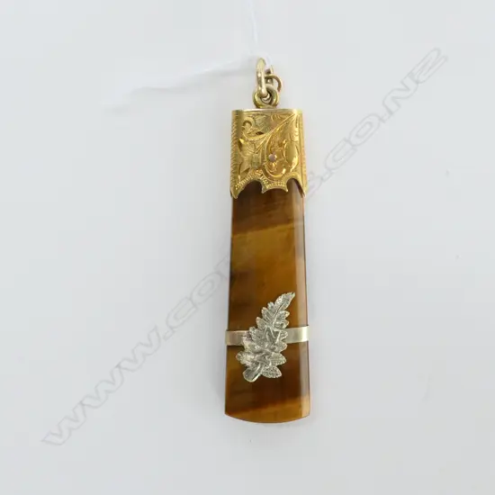 TIGERS EYE PENDANT