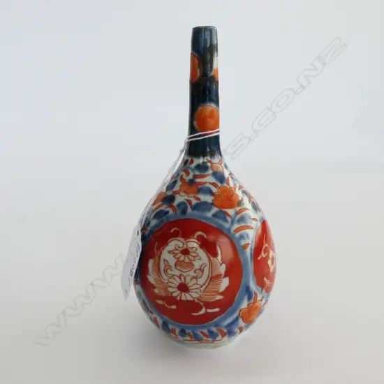 JAPANESE IMARI SPECIMEN BUD VASE 155MM H