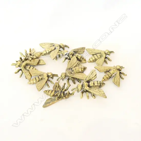 10 BRASS BEES 65MM L