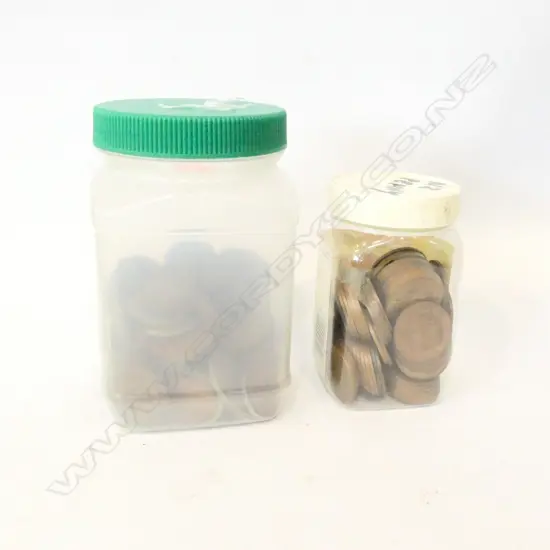 2 LOTS OF COINS N.Z PENNIES ETC