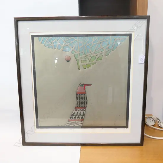 ARTIST UNKNOWN ENGRAVING MORNING MOON