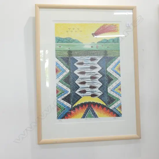 FATU FEU'U LTD ED PRINT 'Afio Mai Manukau' 112/126...