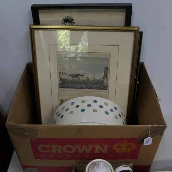 COOK'S VOYAGES ETCHINGS (FRAMED & UNFRAMED)