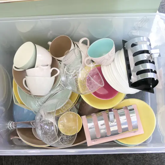 BOX LOT ASST POOLE ETC