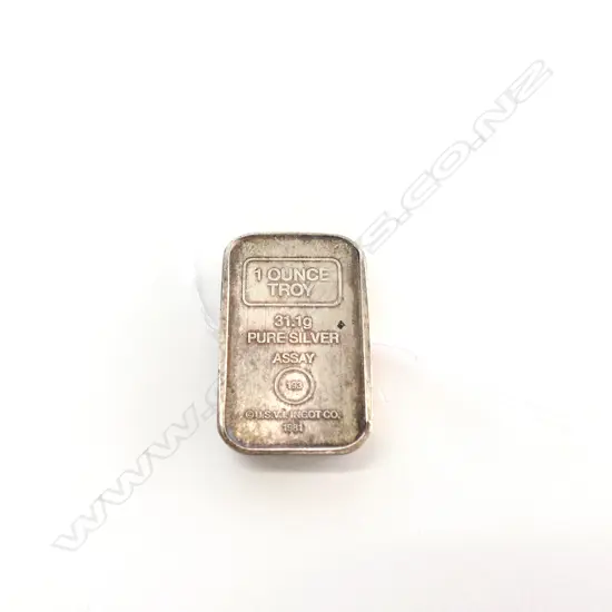 SILVER INGOT 31.1gm