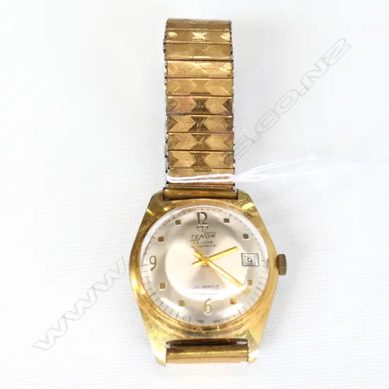 MEN'S WRISTWATCH, TENOR DE LUXE AUTOMATIC