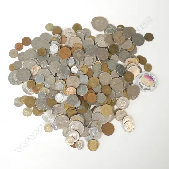 BAG ASSORTED WORLD COINS