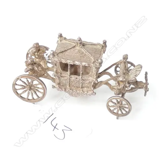 S/SILVER CORONATION CARRIAGE