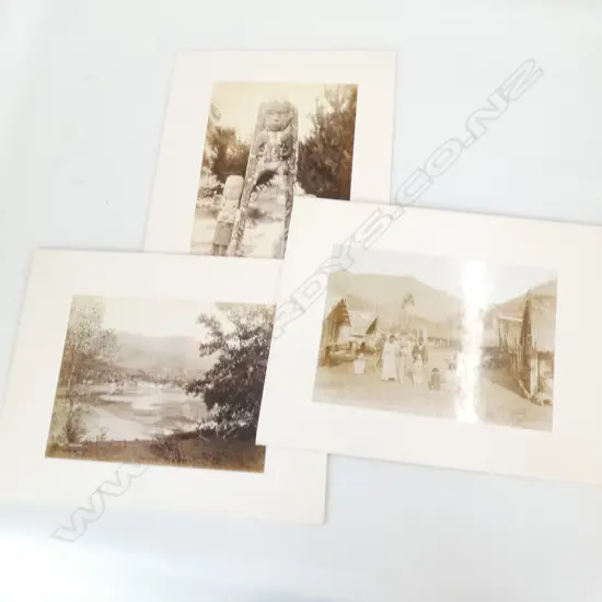 THREE HISTORICAL NEW ZEALAND PHOTO REPRINTS