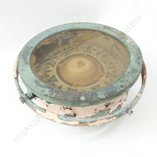 SHIPS DECK COMPASS AF 250MM DIA