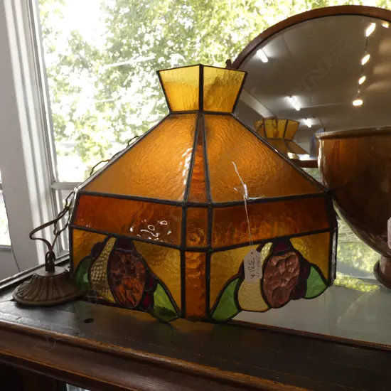 TIFFANY STYLE LEDLIGHT HANGING LIGHT