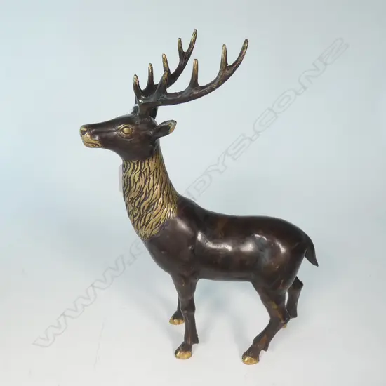 BRONZE STAG H. 340MM