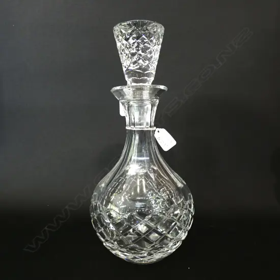 CRYSTAL DECANTER H.280MM