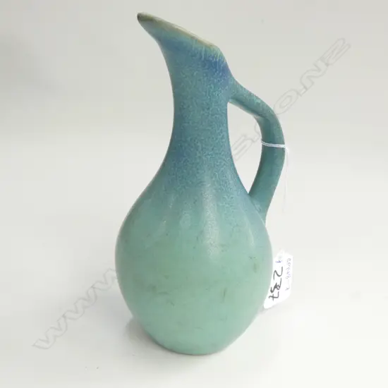 VAN BRIGGLE CALIFORNIA BLUE GLAZE STUDIO JUG