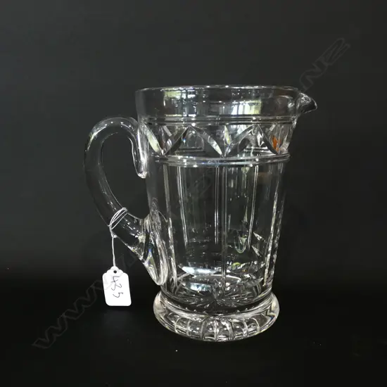 STUART CRYSTAL WATER JUG, H.190MM