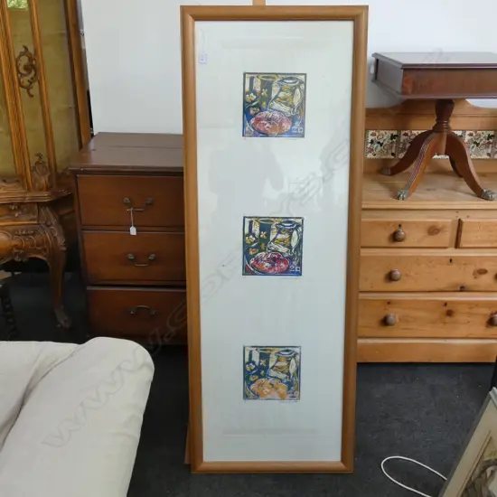 ZINNI DOUGLAS LTD. ED. WOODCUT PRINT 1600 X 590MM