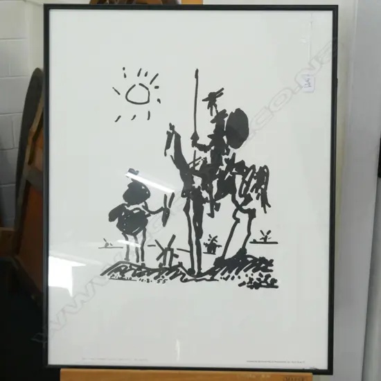 PABLO PICASSO PRINT PUBLISHED BY SHOREWOOD, USA. 700 x 560mm