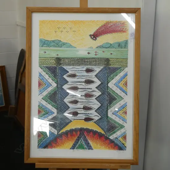 FATU FEU'U LTD ED PRINT 'Afio Mai Manukau' 61/125...