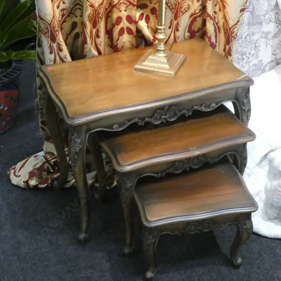 3 NESTING TABLES L. 660MM 