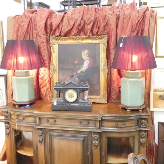 DESIGNER RED JACQUARD THERMAL CURTAIN