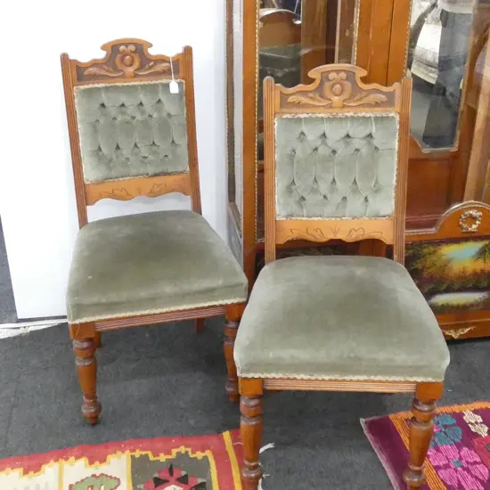 TWO KAURI CHAIRS